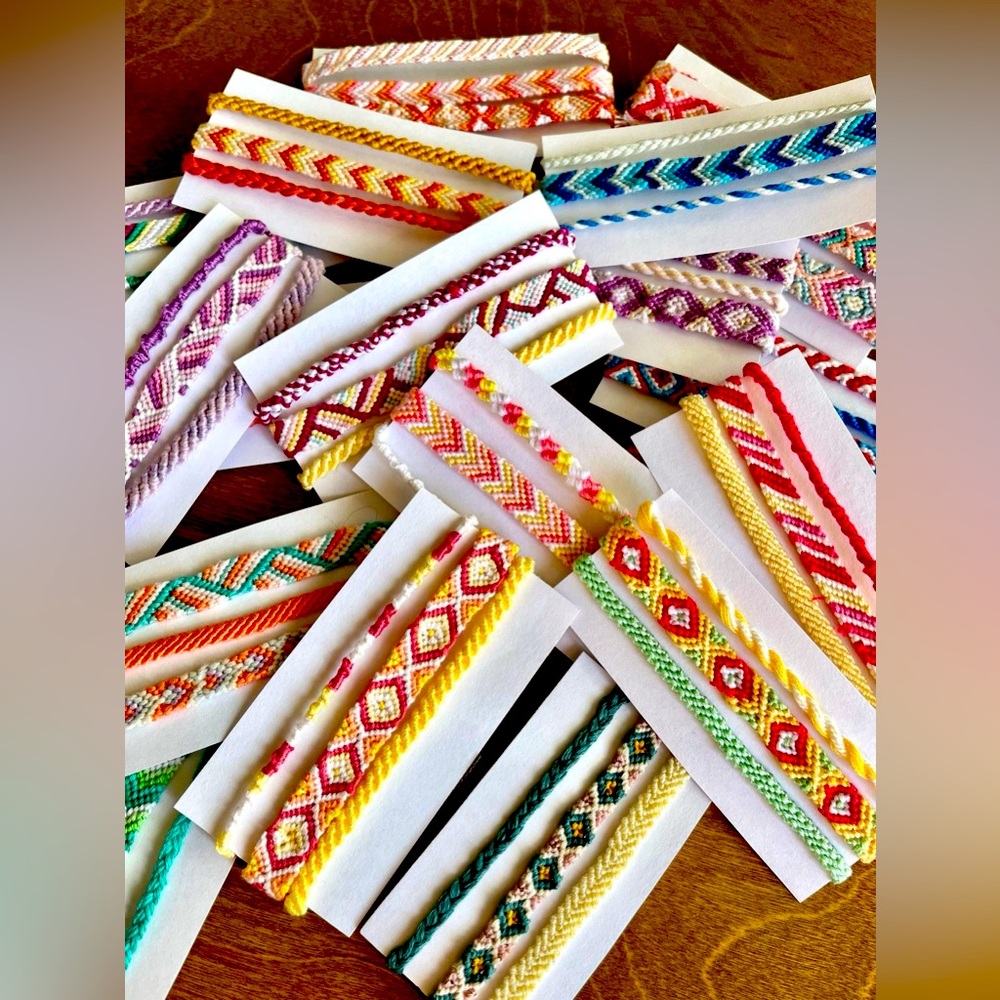 HANDMADE BRACELETS any color any pattern you want